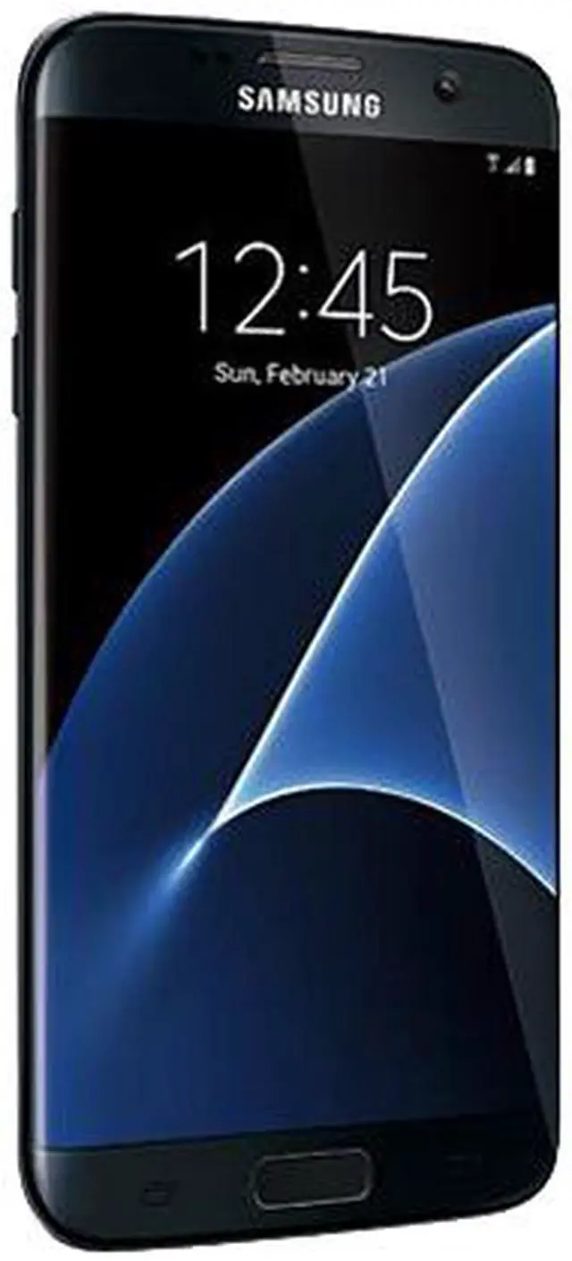 Alt view image 2 of 7 - Samsung Galaxy S7 Edge Dual SIM Unlocked Smart Phone, Dual Edge 5.5" AMOLED Display, Black Color, 32GB Storage 4GB RAM International Version - No Warranty