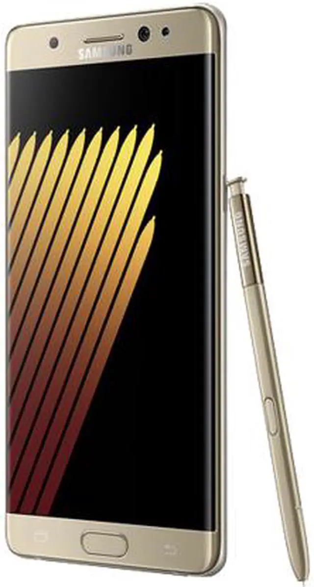 Alt view image 3 of 10 - Samsung Galaxy Note 7 N930FD Dual Sim 64GB 4G Unlocked Smartphone 5.7" 4GB RAM, Gold color, International version - No US Warranty