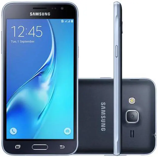 Alt view image 6 of 6 - Samsung Galaxy J3 J320A 16GB 3G 4G LTE AT&T Unlocked Cell Phone 5" 1.5GB RAM Dark Grey