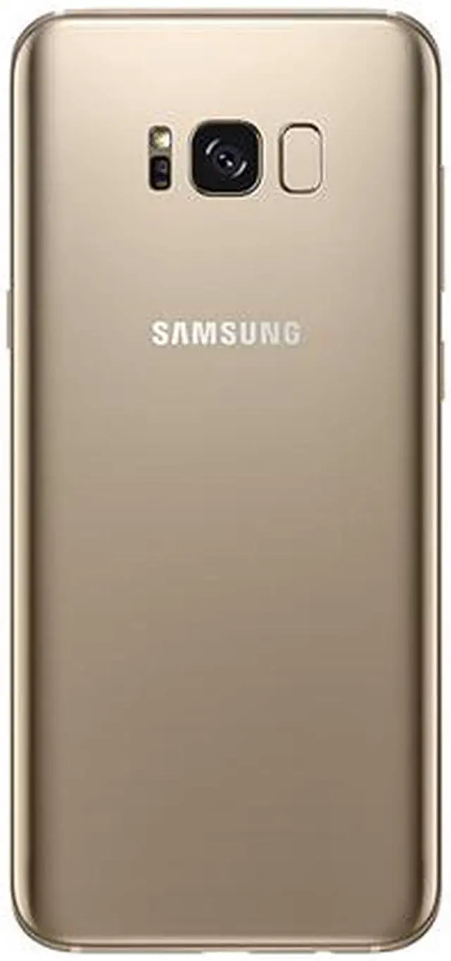 Alt view image 4 of 5 - Samsung Galaxy S8+ (Plus) G955FD Dual SIM GSM Unlocked Smart Phone, 6.2" AMOLED Display, Maple Gold Color, 64GB Storage International Version - No Warranty
