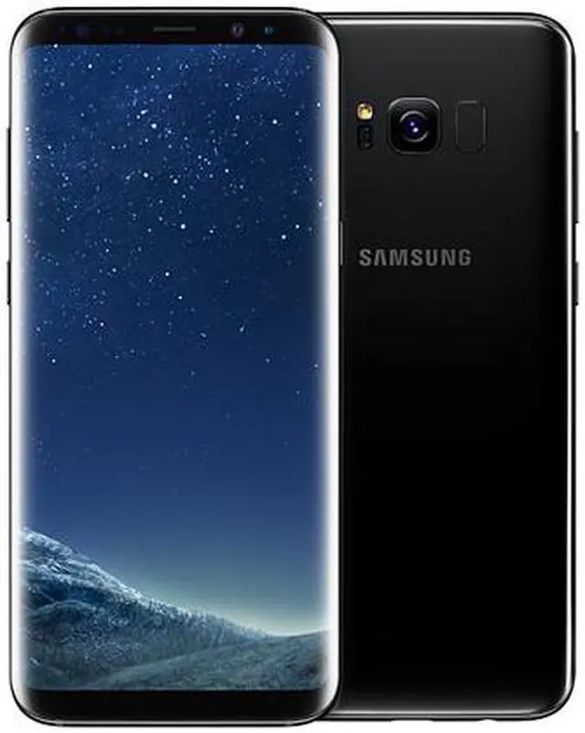 Alt view image 5 of 5 - Samsung Galaxy S8+ (Plus) G955FD Dual SIM GSM Unlocked Smart Phone, 6.2" AMOLED Display, Midnight Black Color, 64GB Storage International Version - No Warranty