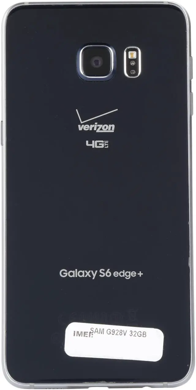 Alt view image 4 of 6 - Samsung Galaxy S6 Edge Plus G928V Blue 32GB Verizon Cell Phone