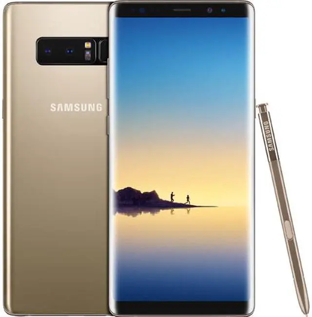 Main image of Samsung Galaxy Note 8 Dual SIM Unlocked Smartphone with LED Dual Camera (6.3" Gold, 64 GB Storage 6GB RAM) International Version - No Warranty