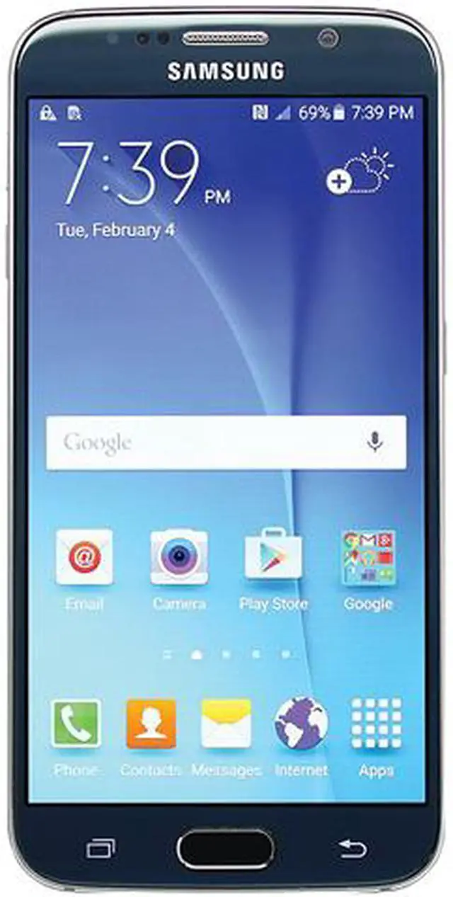 Main image of Samsung Galaxy S6 G920V Black 32GB Verizon CDMA Phone w/ 16 MP Camera