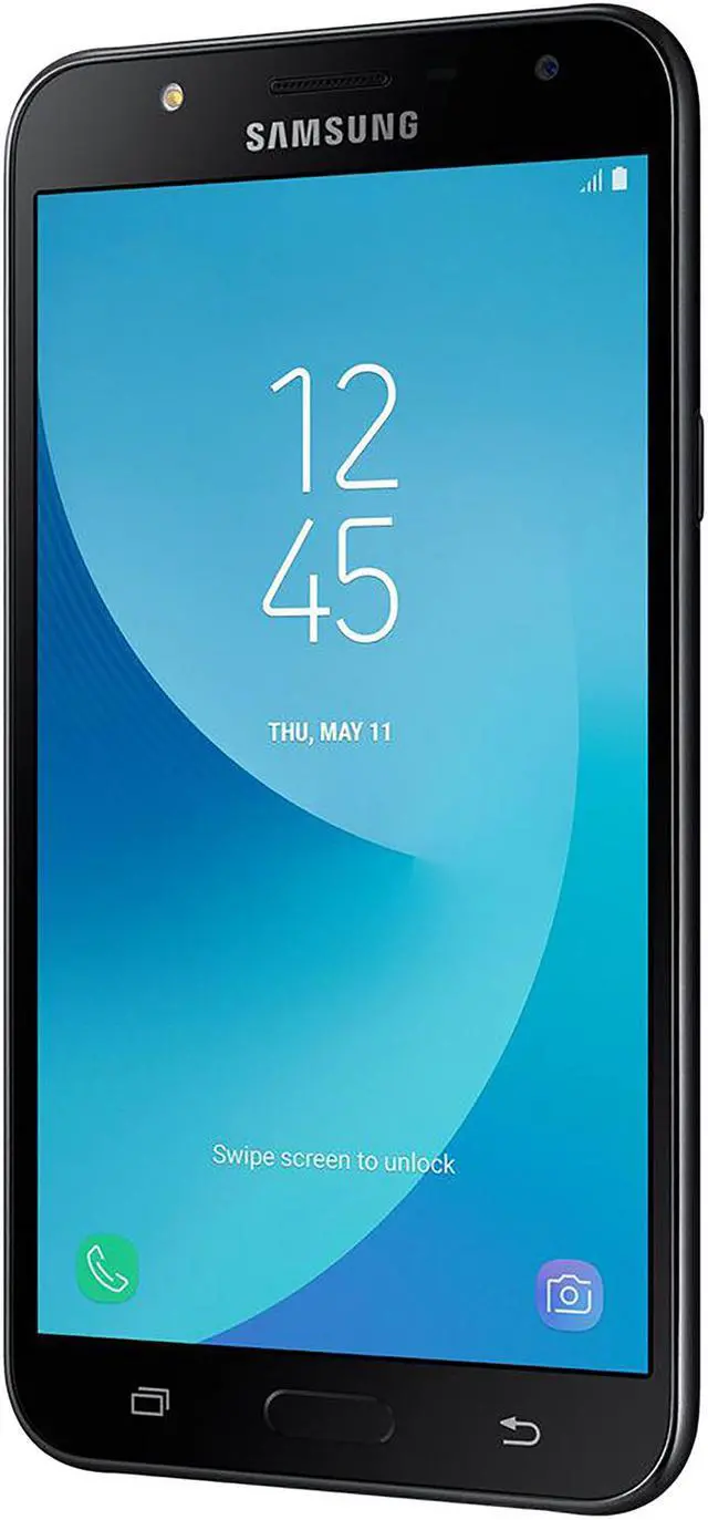 Alt view image 3 of 10 - Samsung Galaxy J7 Neo J701M Black Unlocked GSM Octa-Core Phone w/ 13MP Camera - Includes Ting Tri-Cut SIM Card w/ $90 Credit