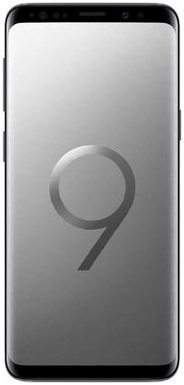 Alt view image 2 of 5 - Samsung Galaxy S9 4G LTE 5.8" Unlocked Smart Phone with 64GB ROM and 4GB RAM, Titanium Grey, SM-G960WZAAXAC, Canada Warranty