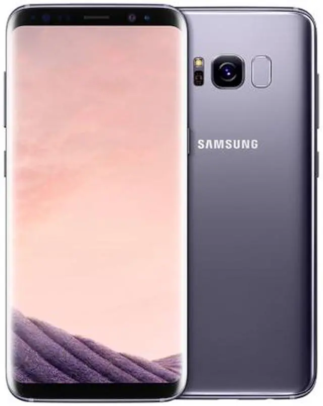 Alt view image 5 of 5 - Samsung Galaxy S8 G950U 4G LTE Unlocked GSM U.S. Version Phone - w/ 12 MP Camera 5.8" Orchid Gray 4GB RAM