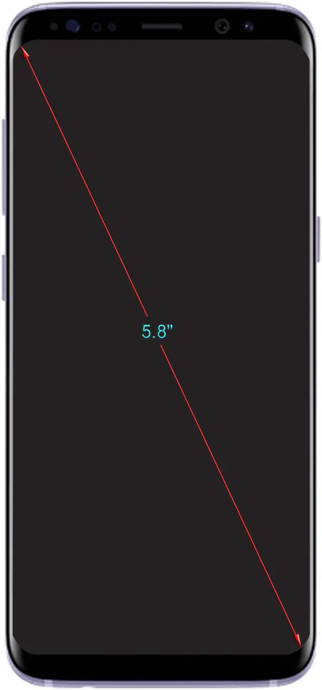 Alt view image 2 of 5 - Samsung Galaxy S8 G950U 4G LTE Unlocked GSM U.S. Version Phone - w/ 12 MP Camera 5.8" Orchid Gray 4GB RAM