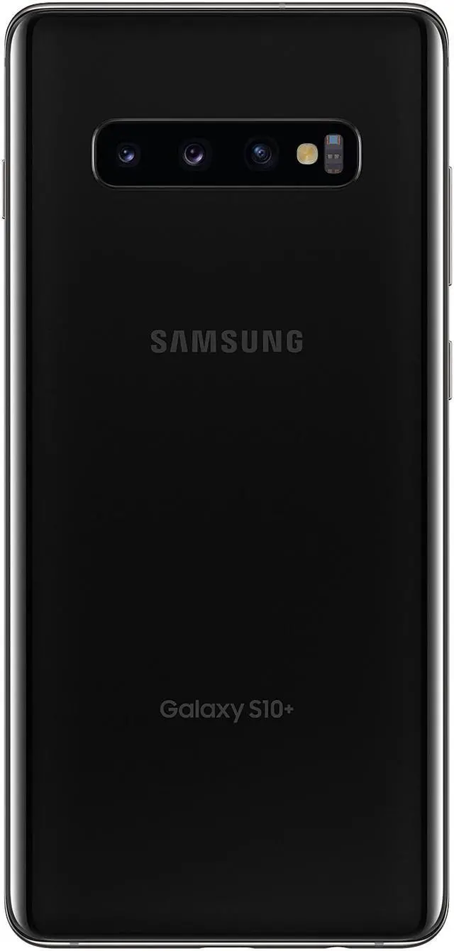 Alt view image 3 of 6 - Samsung Galaxy S10+ 4G LTE Factory Unlocked Cell Phone 6.4" Infinity Display Prism Black 128GB 8GB RAM