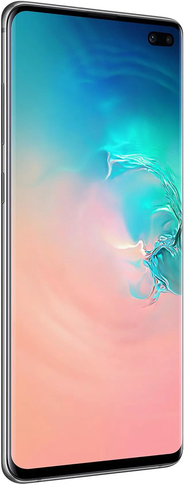 Alt view image 2 of 5 - Samsung Galaxy S10+ 4G LTE Unlocked Cell Phone 6.4" Infinity Display Prism White 8GB RAM