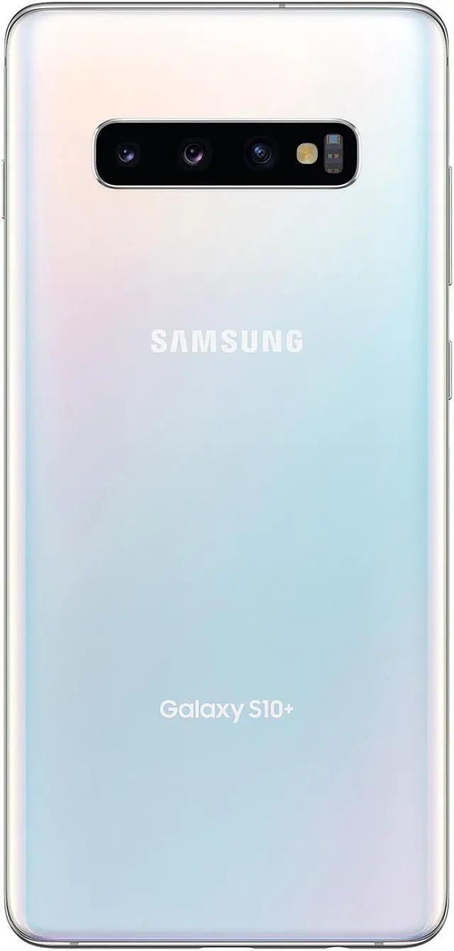 Alt view image 4 of 5 - Samsung Galaxy S10+ 4G LTE Unlocked Cell Phone 6.4" Infinity Display Prism White 8GB RAM
