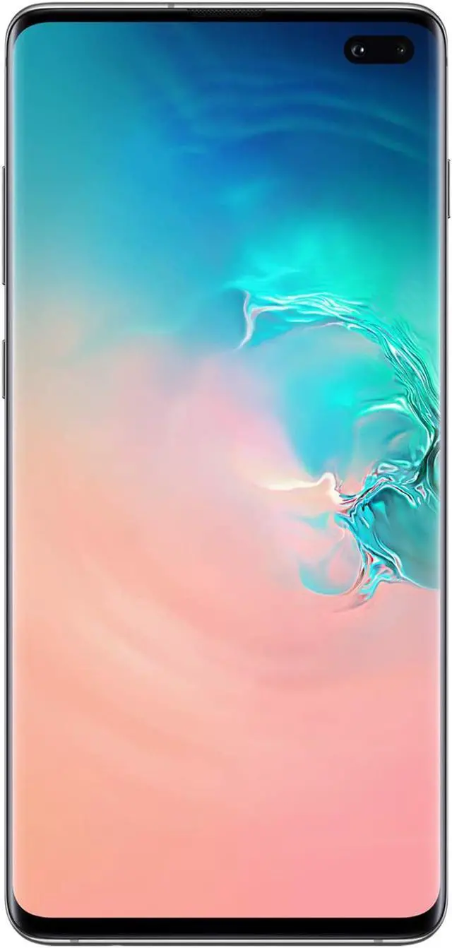 Samsung Galaxy S10+ 4G LTE Unlocked Cell Phone 6.4" Infinity Display Ceramic White 512GB 8GB RAM