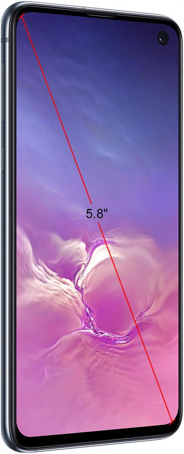 Alt view image 7 of 7 - Samsung Galaxy S10e 4G LTE Factory Unlocked Cell Phone 5.8" Infinity Display Prism Black 128GB 6GB RAM