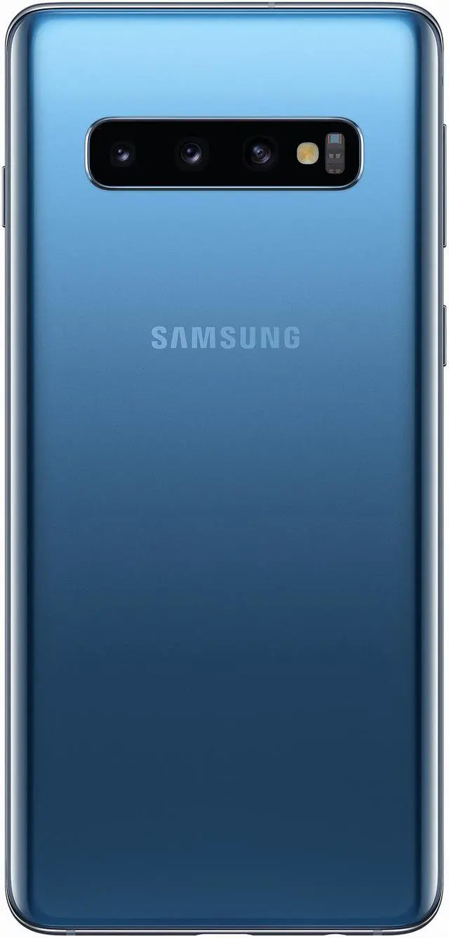 Alt view image 6 of 6 - Samsung Galaxy S10 4G LTE Unlocked Cell Phone 6.1" Infinity-O Display Prism Blue 128GB 8GB RAM, Canada Warranty