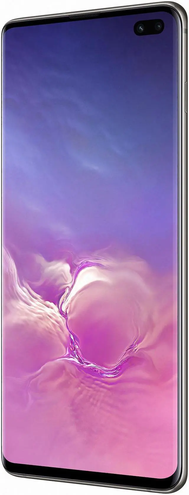 Alt view image 3 of 6 - Samsung Galaxy S10+ 4G LTE Unlocked Cell Phone 6.4" Infinity-O Display Prism Black 128GB 8GB RAM, Canada Warranty