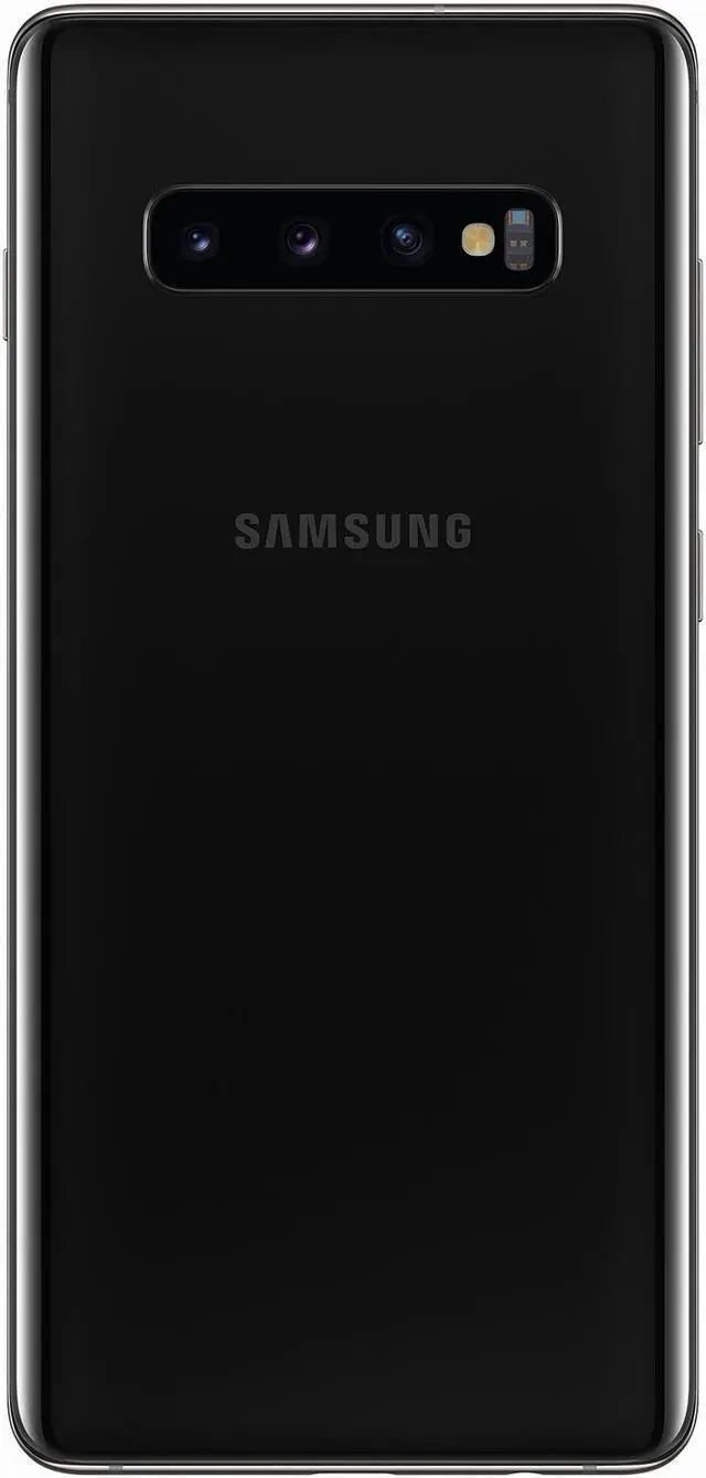 Alt view image 6 of 6 - Samsung Galaxy S10+ 4G LTE Unlocked Cell Phone 6.4" Infinity-O Display Prism Black 128GB 8GB RAM, Canada Warranty