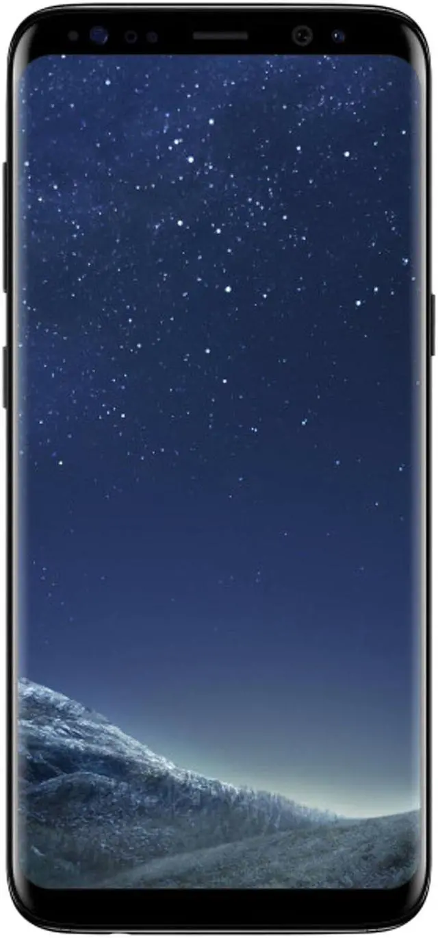 Alt view image 2 of 5 - Samsung Galaxy S8+ G955W 4G LTE Unlocked GSM Android Phone w/ 12 MP Camera 6.2" Midnight Black 64GB 4GB RAM