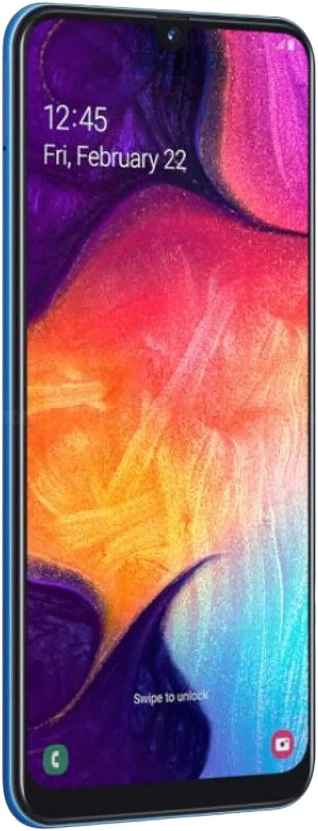 Alt view image 2 of 4 - Samsung Galaxy A50 A505G 4G LTE Duos GSM Unlocked Phone w/ Triple 25 MP Camera 6.4" Blue 4GB RAM
