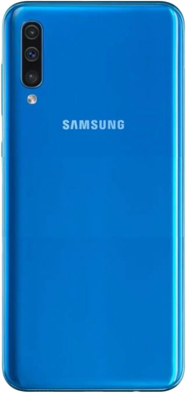 Alt view image 3 of 4 - Samsung Galaxy A50 A505G 4G LTE Duos GSM Unlocked Phone w/ Triple 25 MP Camera 6.4" Blue 4GB RAM