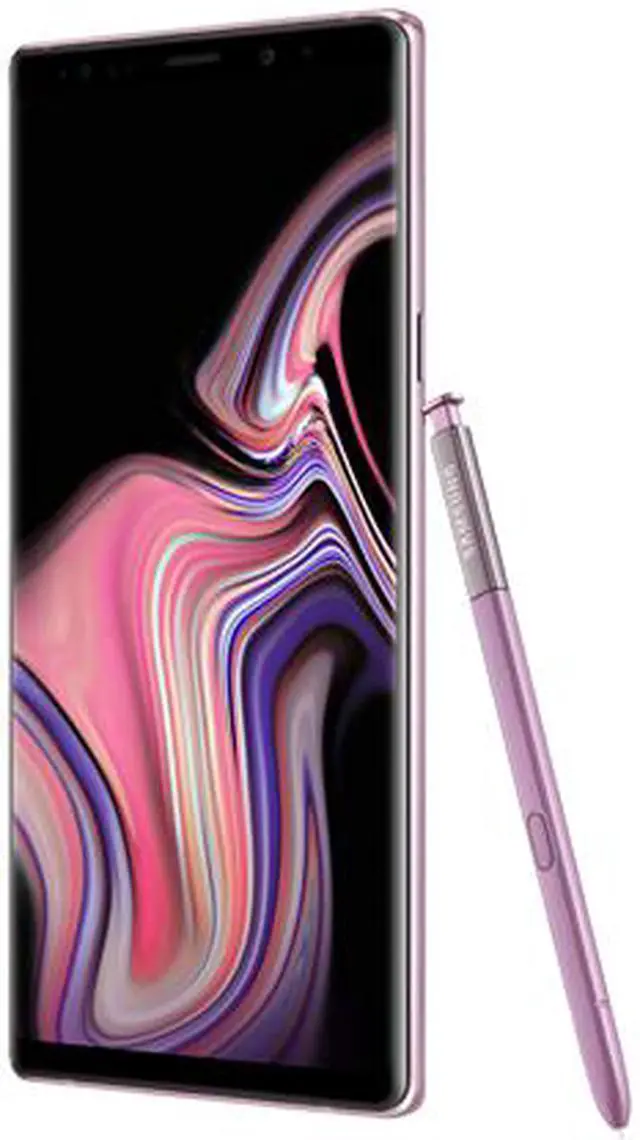 Alt view image 2 of 7 - Samsung Galaxy Note 9 4G LTE Factory Unlocked Phone (U.S. Warranty) 6.4" Lavender Purple 8GB RAM