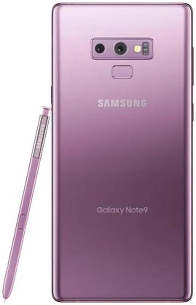 Alt view image 6 of 7 - Samsung Galaxy Note 9 4G LTE Factory Unlocked Phone (U.S. Warranty) 6.4" Lavender Purple 8GB RAM
