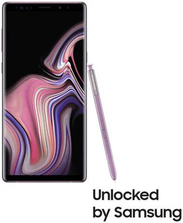 Main image of Samsung Galaxy Note 9 4G LTE Factory Unlocked Phone (U.S. Warranty) 6.4" Lavender Purple 8GB RAM
