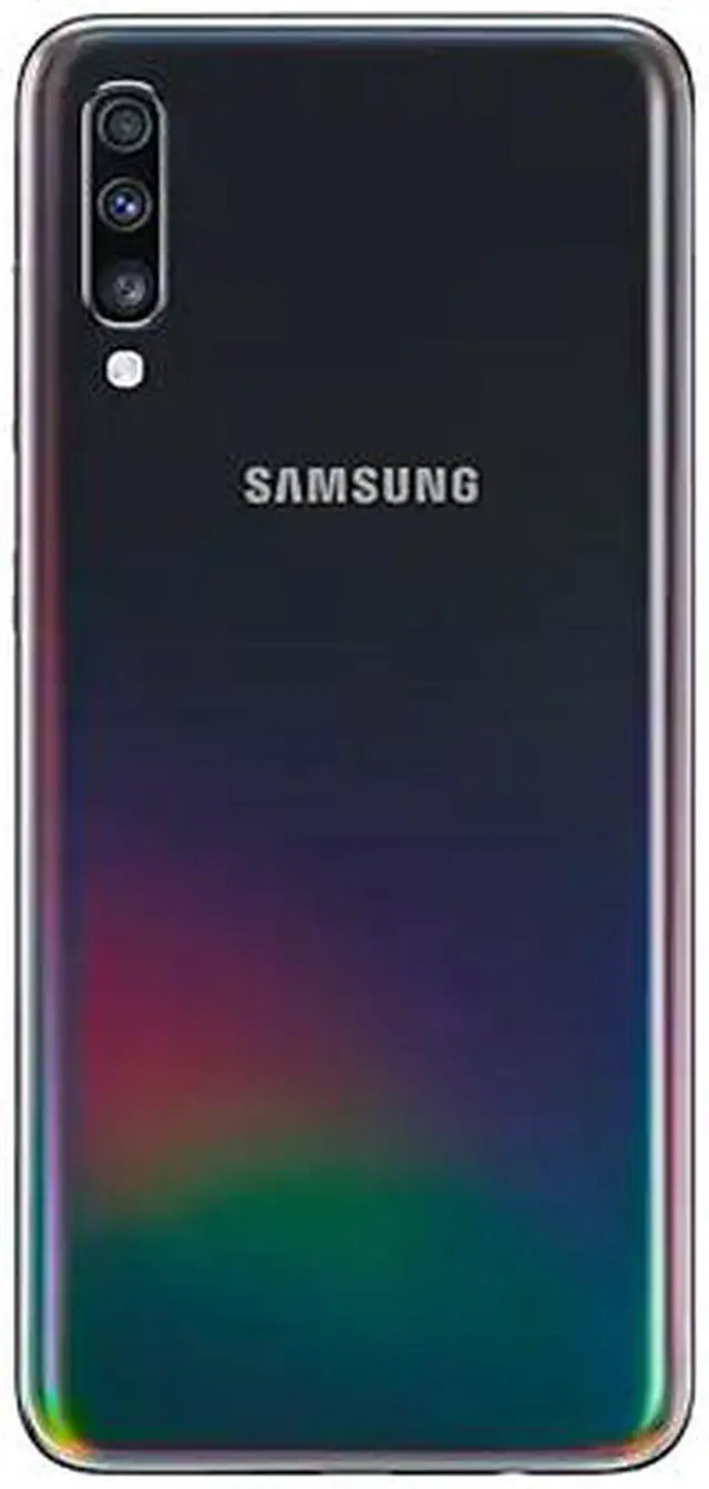 Alt view image 6 of 6 - Samsung Galaxy A70 4G LTE Unlocked Cell Phone 6.7" Black 128GB 6GB RAM