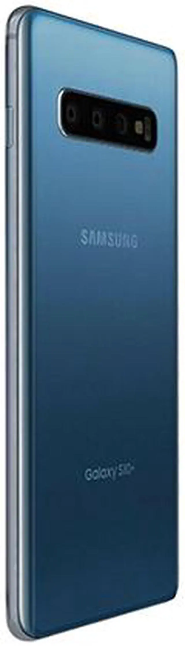 Alt view image 6 of 6 - Samsung Galaxy S10+ G975U 4G LTE Unlocked GSM Phone w/ Triple 12 MP & 12 MP & 16 MP Rear Camera 6.4" Prism Blue 8GB RAM