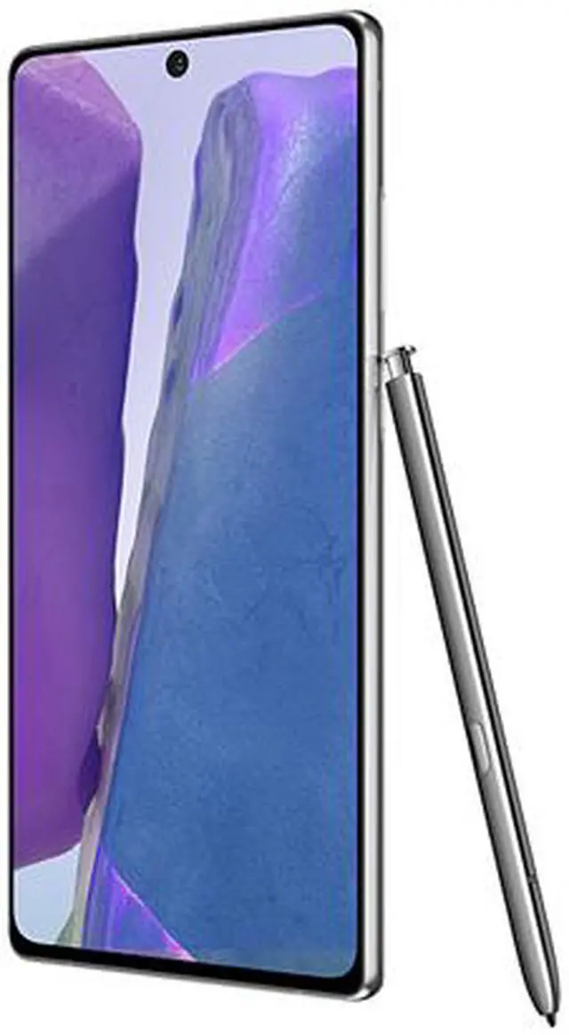 Alt view image 4 of 7 - Samsung Galaxy Note 20 5G Factory Unlocked Android Cell Phone | US Version | 128GB of Storage | Mobile Gaming Smartphone | Long-Lasting Battery | Mystic Gray