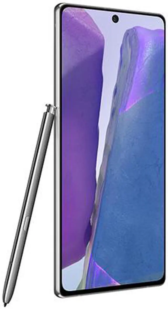 Alt view image 5 of 7 - Samsung Galaxy Note 20 5G Factory Unlocked Android Cell Phone | US Version | 128GB of Storage | Mobile Gaming Smartphone | Long-Lasting Battery | Mystic Gray