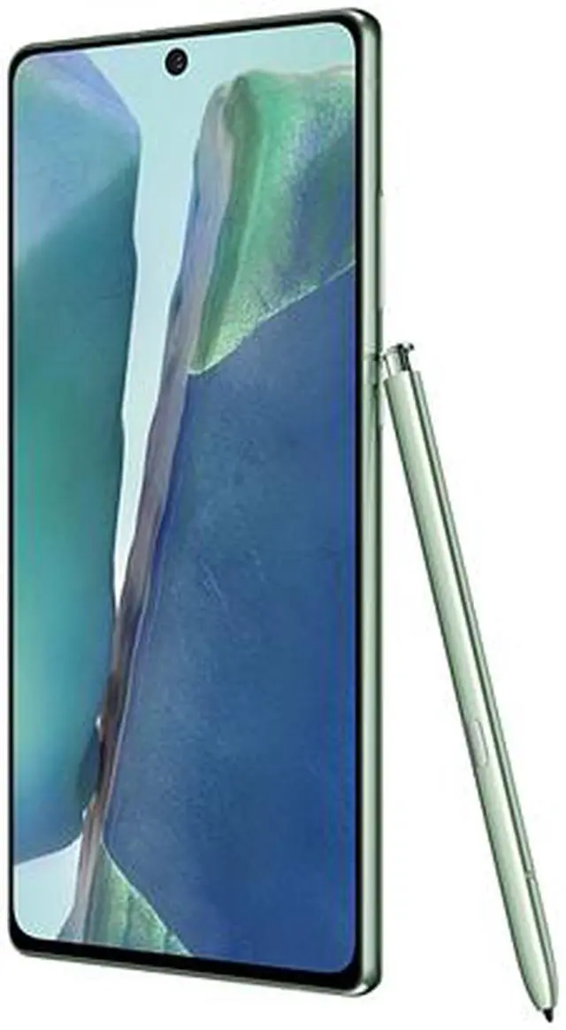 Alt view image 4 of 7 - Samsung Galaxy Note20 5G Factory Unlocked Android Cell Phone | US Version | 128GB of Storage | Mobile Gaming Smartphone | Long-Lasting Battery | Mystic Green