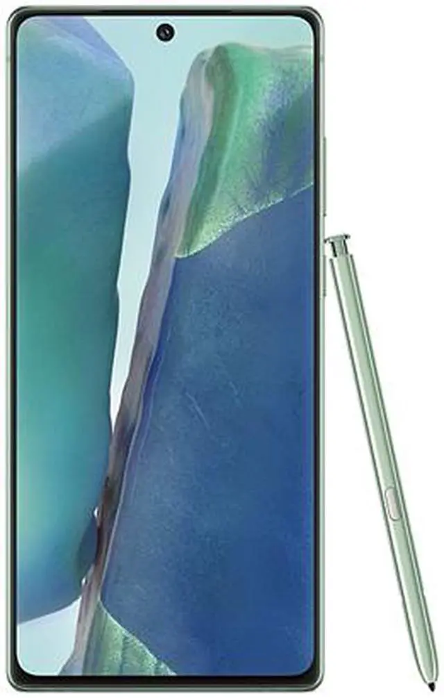 Alt view image 3 of 7 - Samsung Galaxy Note20 5G Factory Unlocked Android Cell Phone | US Version | 128GB of Storage | Mobile Gaming Smartphone | Long-Lasting Battery | Mystic Green