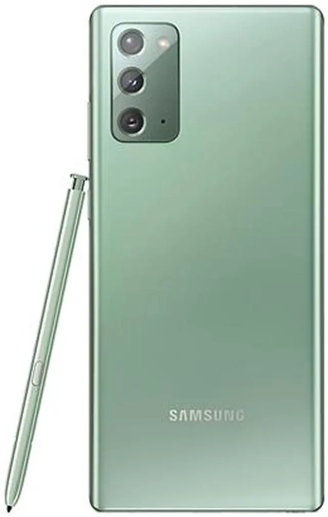Alt view image 7 of 7 - Samsung Galaxy Note20 5G Factory Unlocked Android Cell Phone | US Version | 128GB of Storage | Mobile Gaming Smartphone | Long-Lasting Battery | Mystic Green