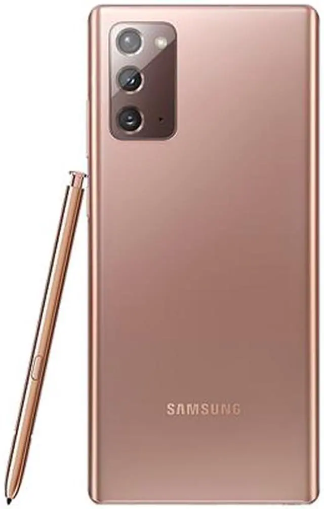 Alt view image 7 of 7 - Samsung Galaxy Note 20 5G Factory Unlocked Android Cell Phone | US Version | 128GB of Storage | Mobile Gaming Smartphone | Long-Lasting Battery | Mystic Bronze