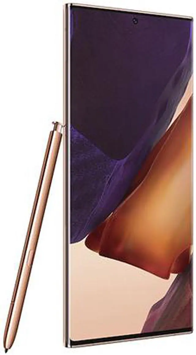 Alt view image 5 of 7 - Samsung Galaxy Note 20 Ultra 5G Factory Unlocked Android Cell Phone | US Version | 128GB of Storage | Mobile Gaming Smartphone | Long-Lasting Battery | Mystic Bronze