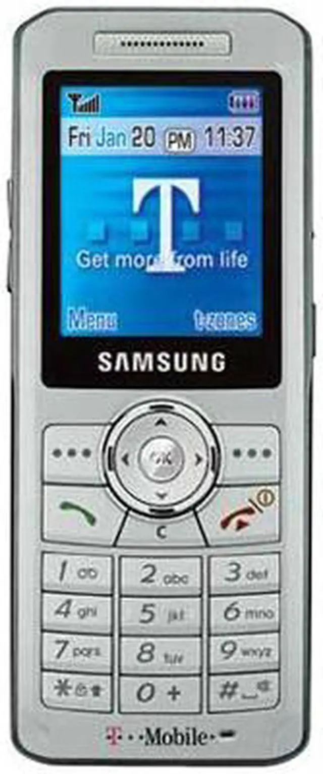 Main image of Samsung SGH-t509 Silver unlocked GSM Bar Phones with Voice dial - OEM