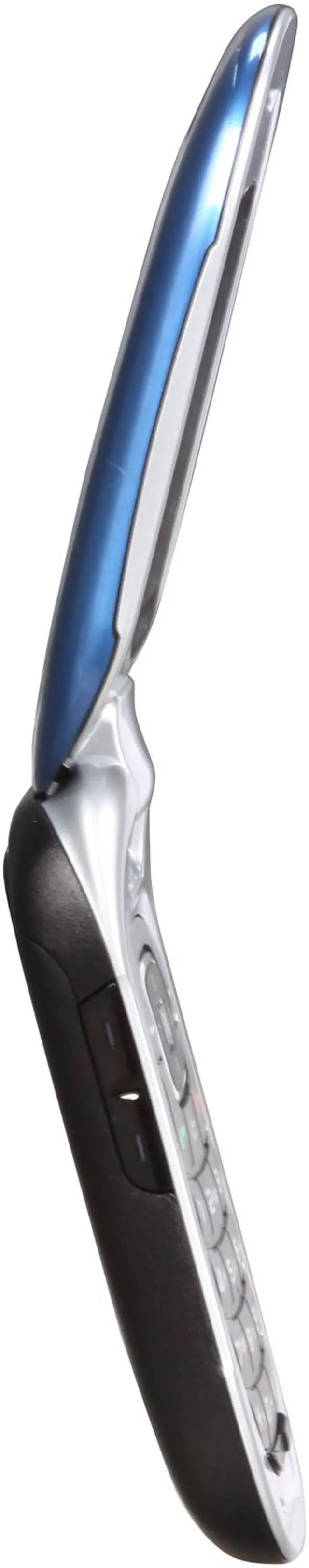 Alt view image 5 of 8 - Samsung SGH-A237 blue unlocked GSM flip phone with 5 hour talk time