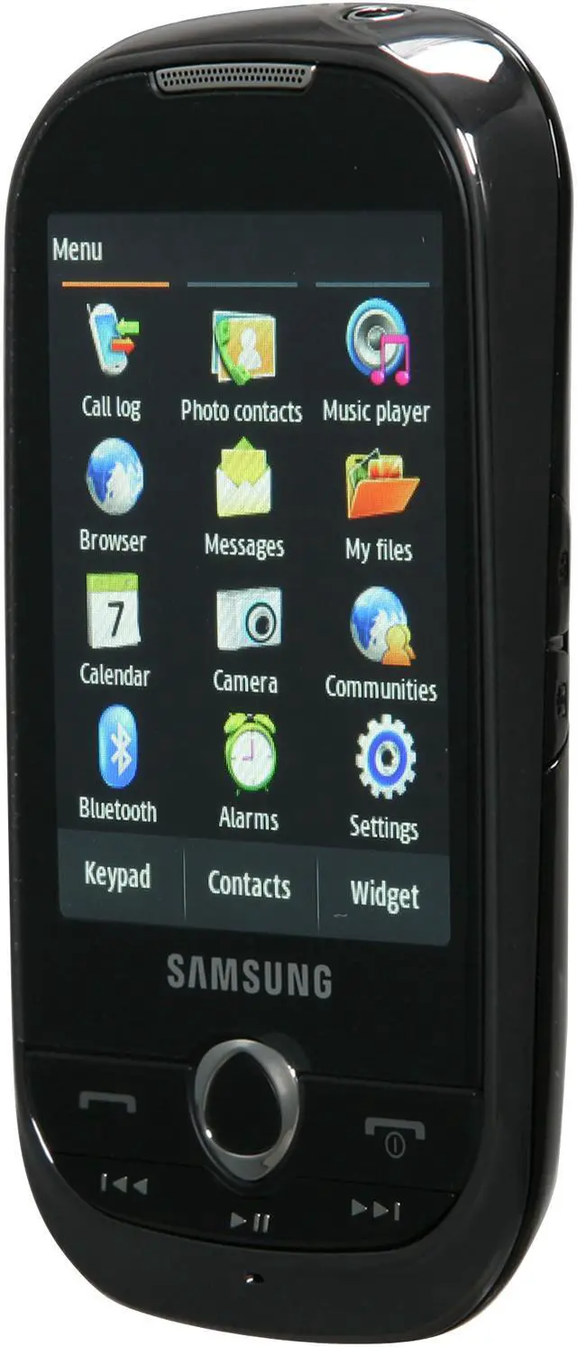 Alt view image 2 of 7 - Samsung Corby Beat M3710 Black Unlocked GSM Touch Screen Phone with 2.0MP Camera / WiFi (M3710)
