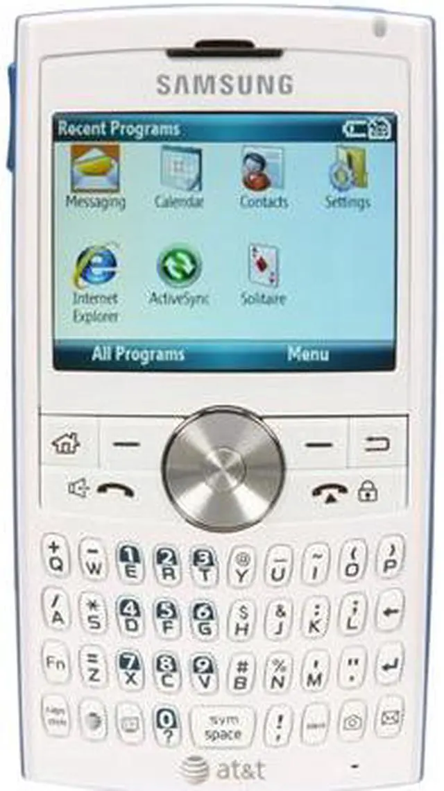 Main image of SAMSUNG BlackJack II White 3G GSM unlocked Smart phone w/Full QWERTY Keyboard