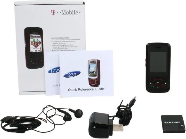 Alt view image 3 of 3 - Samsung Blast SGH-t729 Red Unlocked GSM Slider Phone with 1.3MP Camera