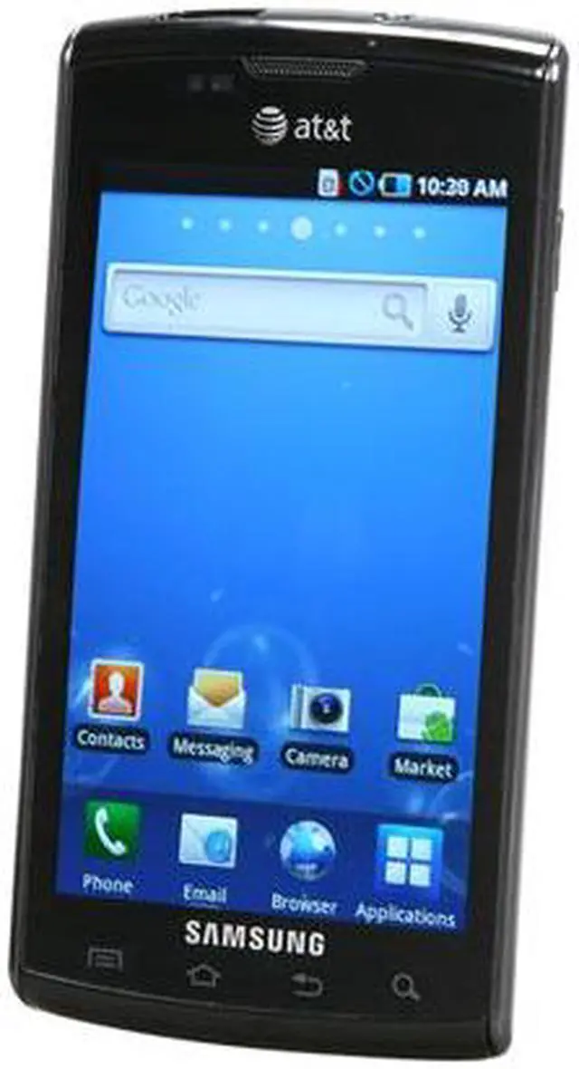Alt view image 2 of 6 - Samsung Captivate SGH-i897 Black 3G 16GB GSM Smart Phone for AT&T Only