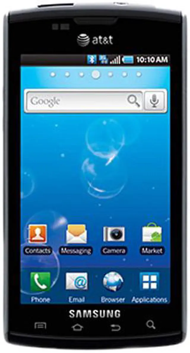 Main image of Samsung Captivate SGH-i897 Black 3G 16GB GSM Smart Phone for AT&T Only