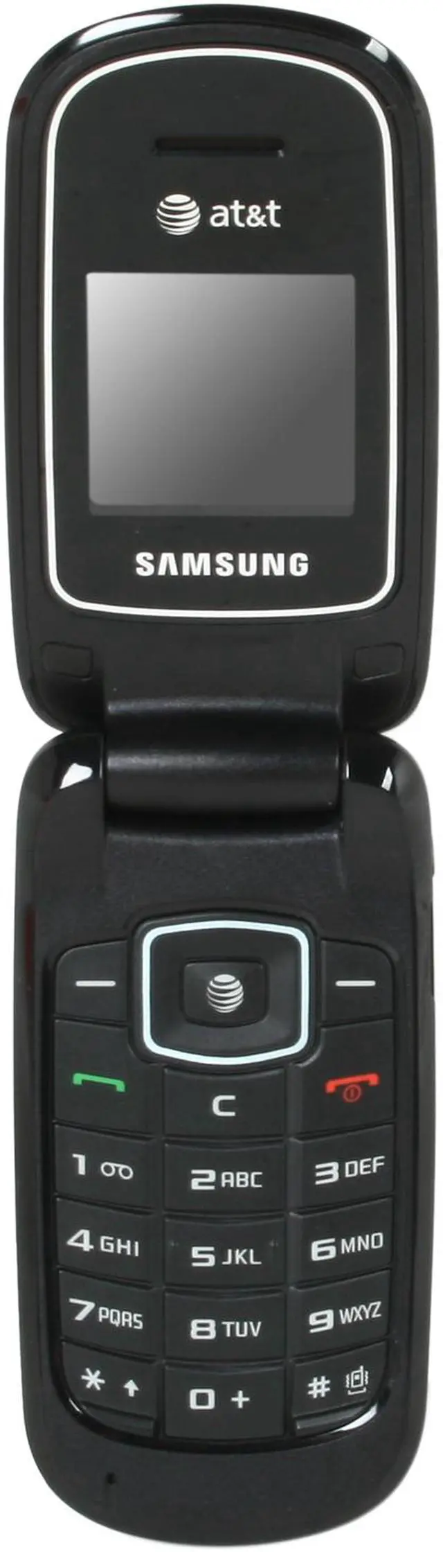 Alt view image 2 of 8 - Samsung A107 Silver Unlocked GSM Flip Phone w/ 10days Stand By Time (SGH-A107)
