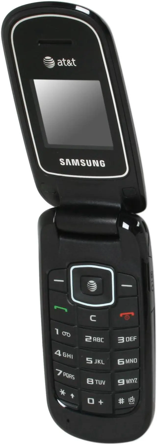 Alt view image 3 of 8 - Samsung A107 Silver Unlocked GSM Flip Phone w/ 10days Stand By Time (SGH-A107)