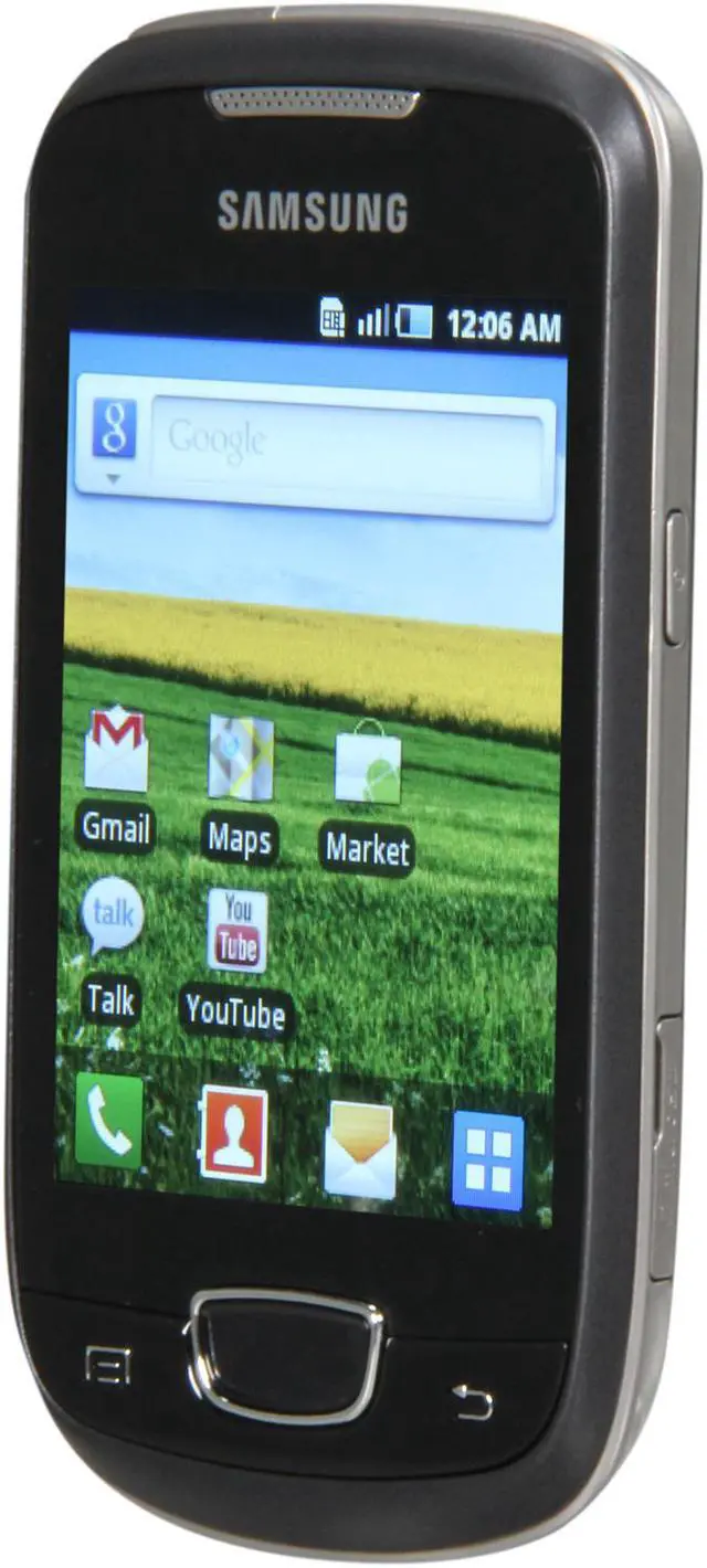 Alt view image 2 of 7 - Samsung Galaxy Mini S5570 3G Unlocked Cell Phone 3.14" Steel Gray