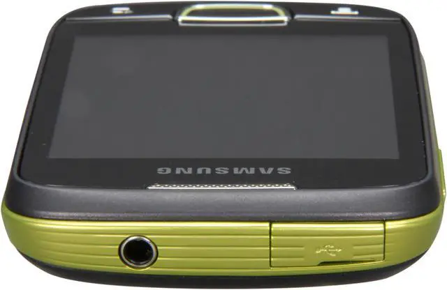 Alt view image 6 of 7 - Samsung Galaxy Mini S5570 Unlocked Cell Phone 3.14" Green