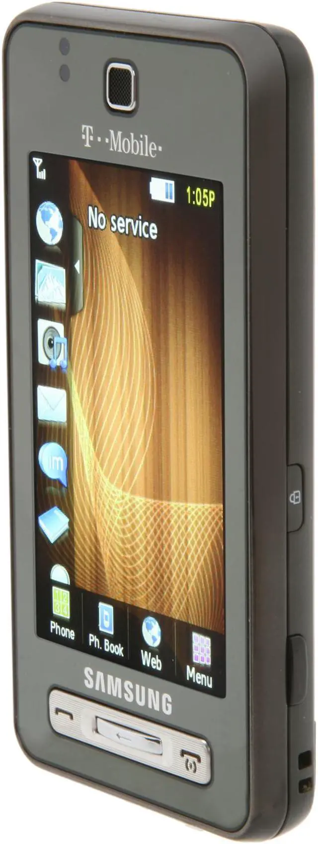 Alt view image 2 of 5 - Samsung Behold T919 Brown 3G Unlocked Cell Phone w/ 3.1" Touch Screen / 5.0 MP Camera / GPS / Bluetooth v2.0 with A2DP (SGH-T919)