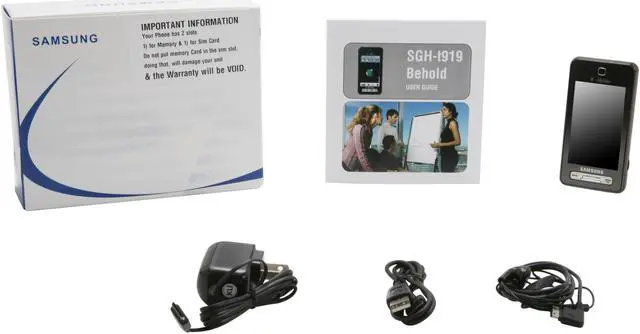 Alt view image 5 of 5 - Samsung Behold T919 Brown 3G Unlocked Cell Phone w/ 3.1" Touch Screen / 5.0 MP Camera / GPS / Bluetooth v2.0 with A2DP (SGH-T919)