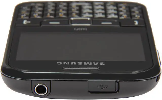 Alt view image 5 of 6 - Samsung Black Unlocked Cell Phone w/ Bluetooth v2.1 / Full QWERTY Keyboard (S3350)