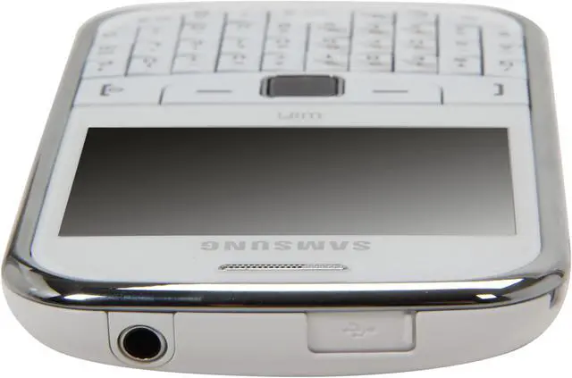 Alt view image 6 of 8 - Samsung Ch@t GT-S3350 Unlocked Cell Phone 2.4" White
